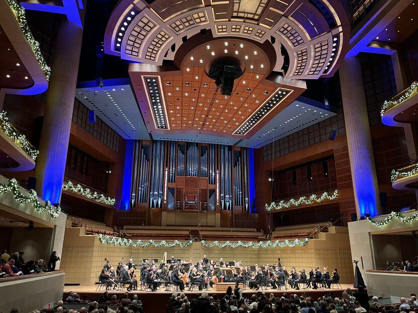 The Dallas Symphony Orchestra performed with guest conductor Gustavo Gimeno on Friday, Nov....