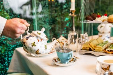La Parisienne in Frisco is offering tea service and brunch for Mother's Day.