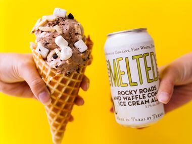 Melt Ice Creams and Martin House Brewing Co. launched Rocky Roads and Waffle Cones Ice Cream Ale.