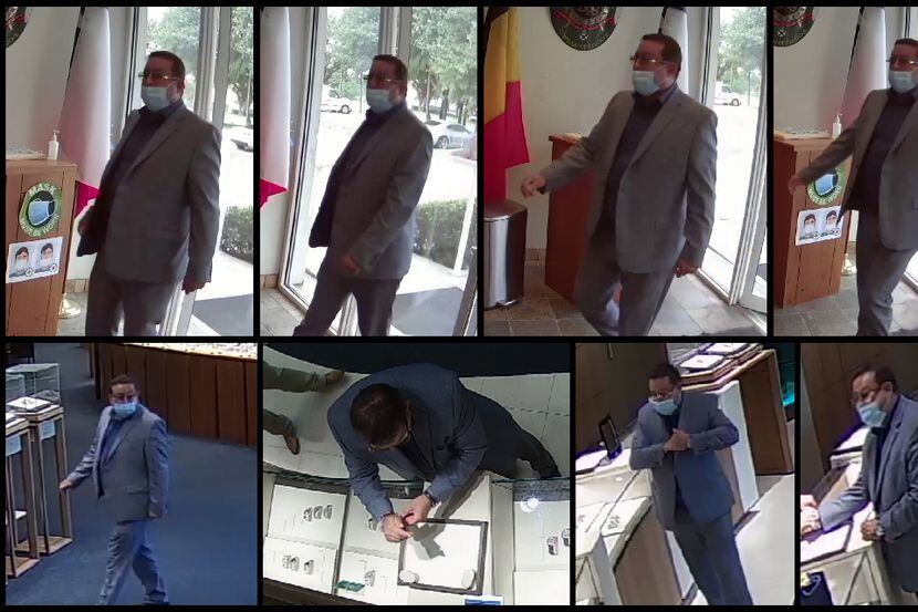 Southlake PD compartió imágenes de un ladrón usando tarjetas de crédito de terceros para...