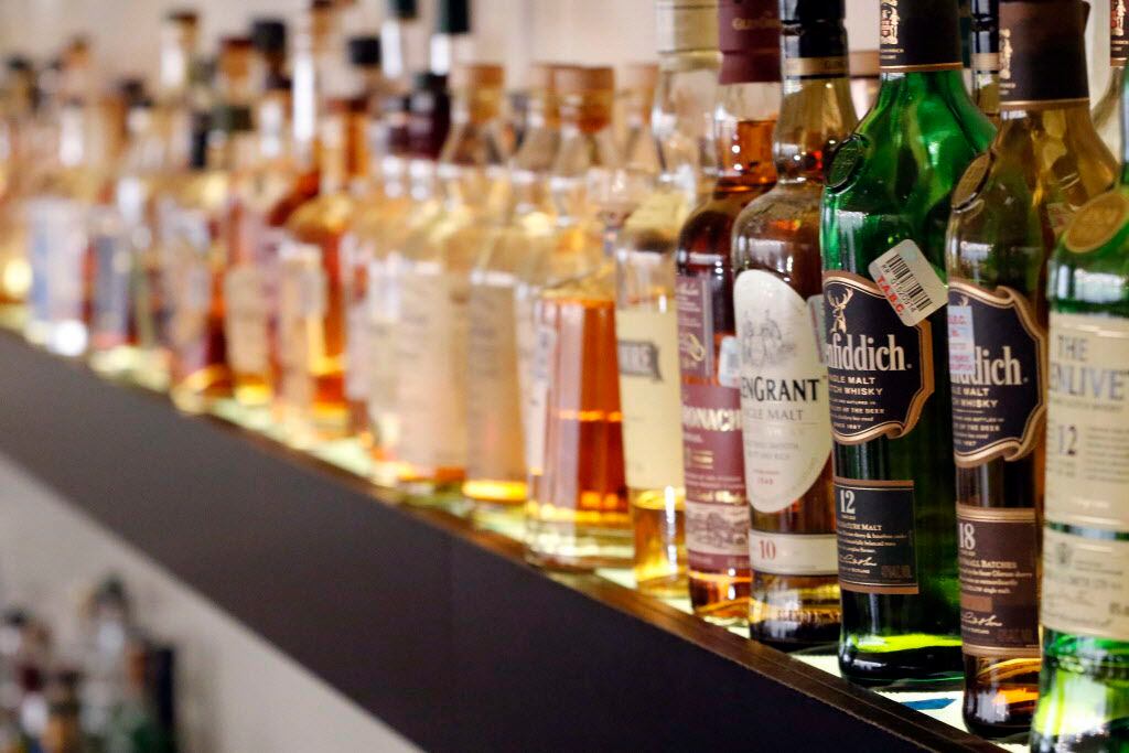 There is a selection of over 200 specialty whiskeys at the bar in the Second Floor...