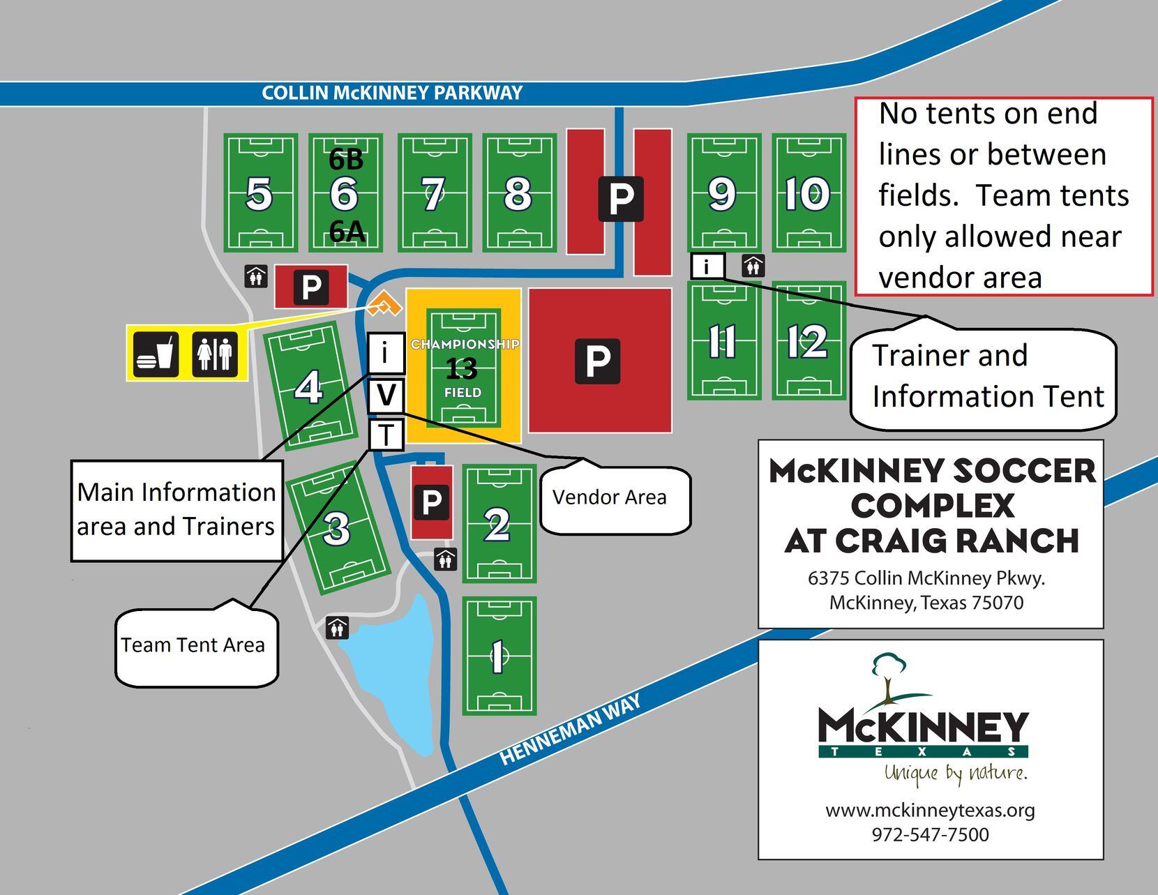 McKinney Soccer Complex at Craig Ranch