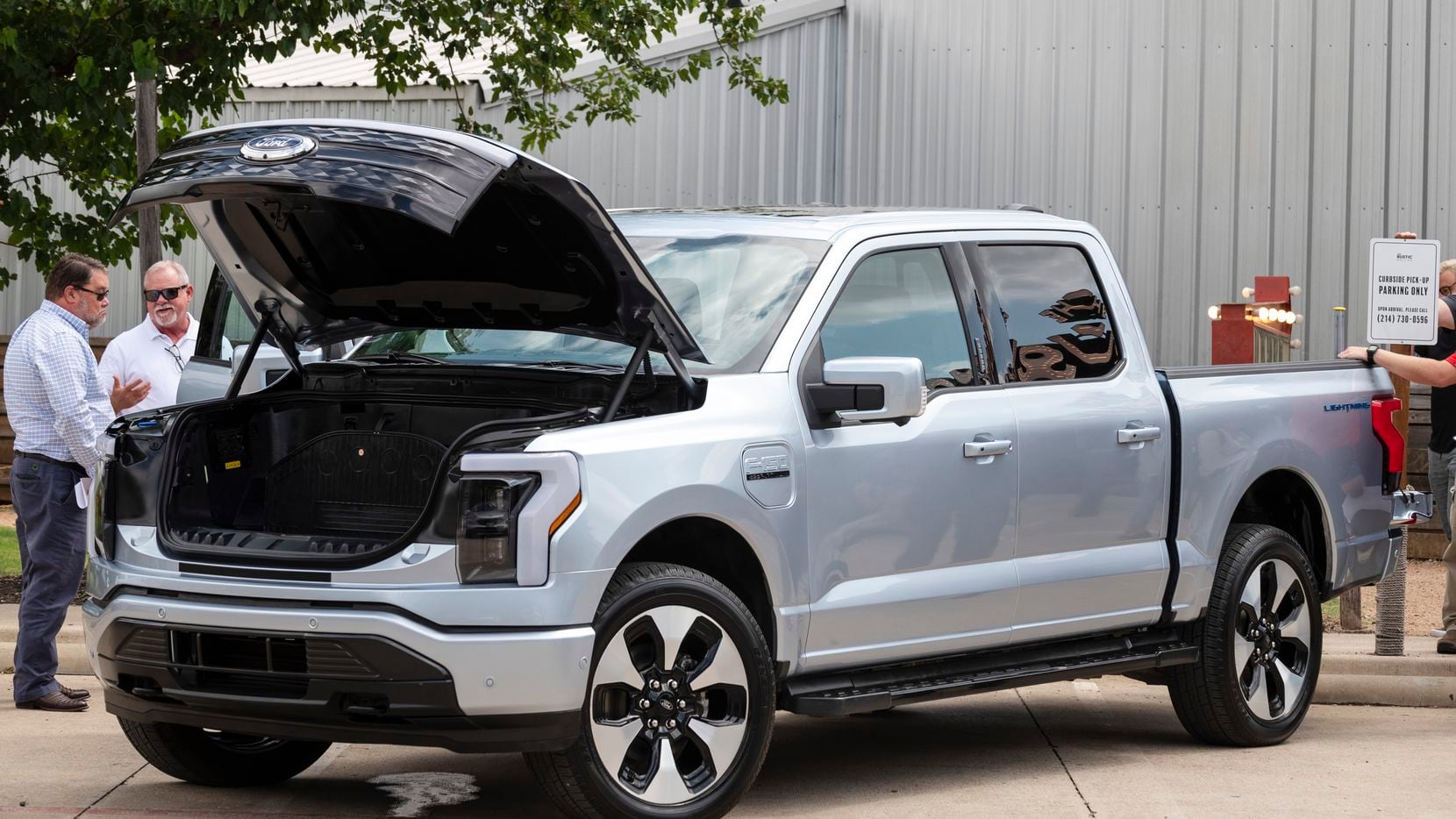 Dallas gets its first look at the all-electric, super buzzy F-150 Lightning