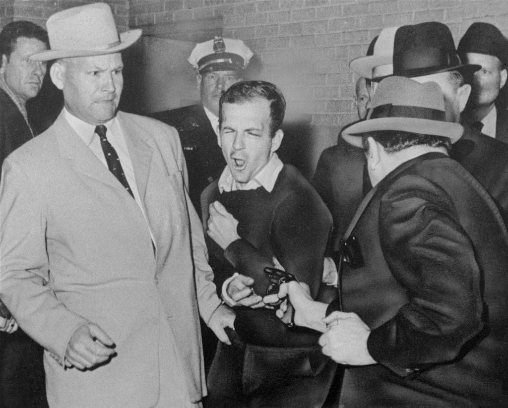 Bob Jackson's photo of Jack Ruby killing Lee Harvey Oswald won the Pulitzer Prize for the Dallas Times Herald.  