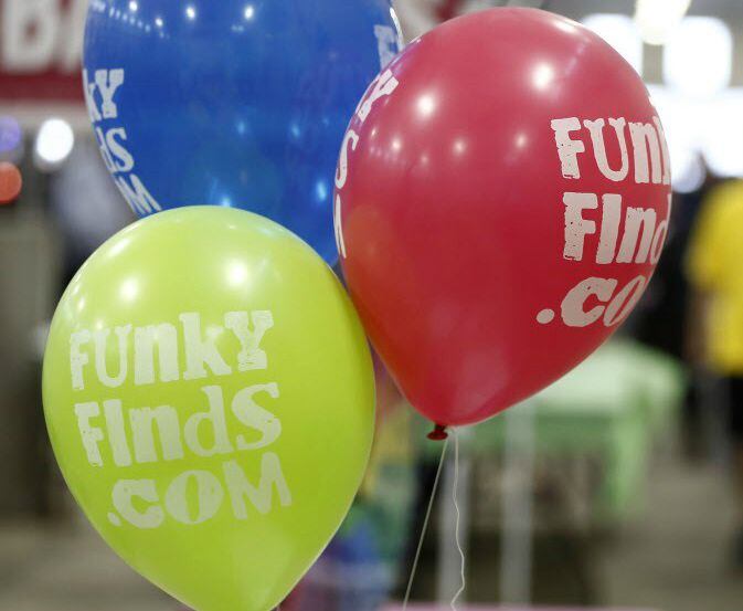 The Funky Finds show at Will Rogers Memorial Center in Fort Worth.