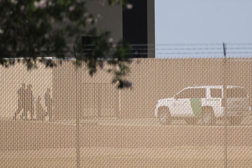 El centro de detención de Clint, Texas, donde se encuentran varios cientos de...