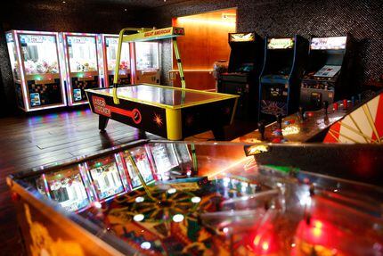 Throwback arcades give Hero customers something to do while they're waiting for a table or...