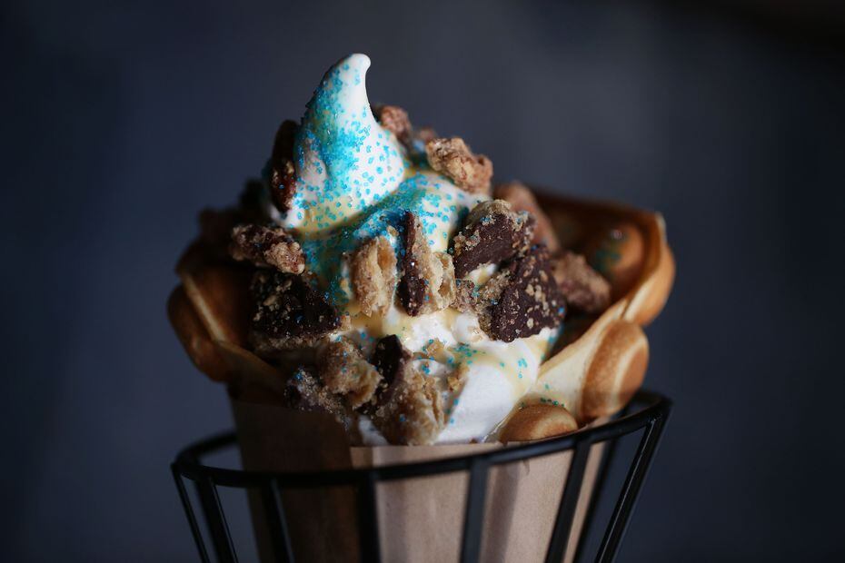 Cow Tipping Creamery has served a variety of desserts and cones over the years. In this 2016...