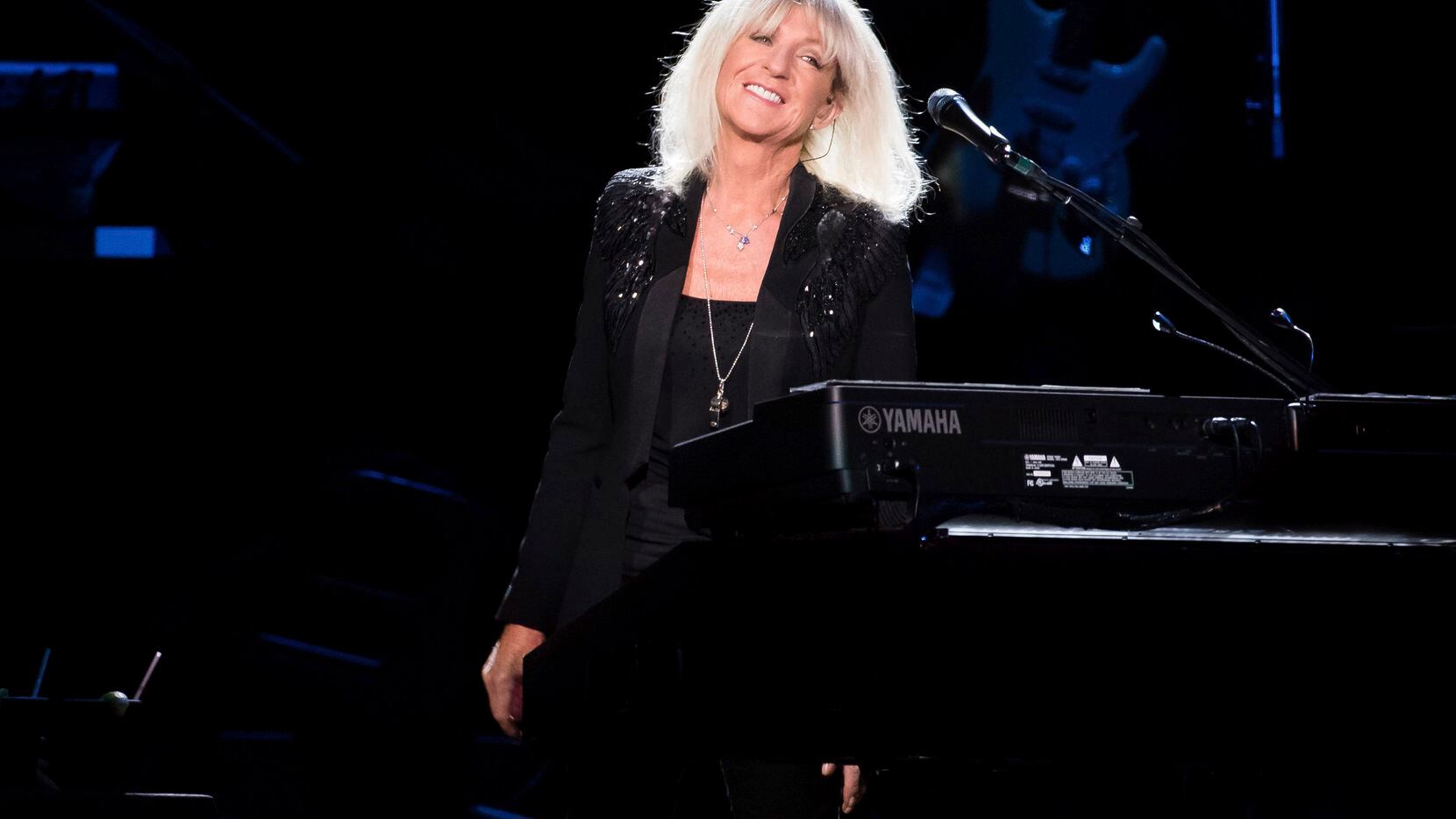 FILE - Christine McVie from the band Fleetwood Mac performs at Madison Square Garden in New...