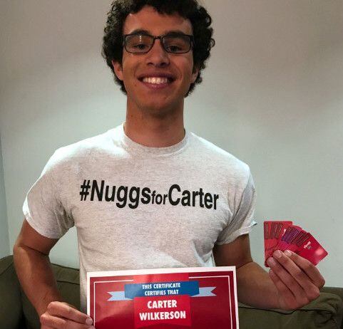 Carter Wilkerson obtuvo un año de nuggets gratis de la cadena Wendy’s, tras alcanzar más de...