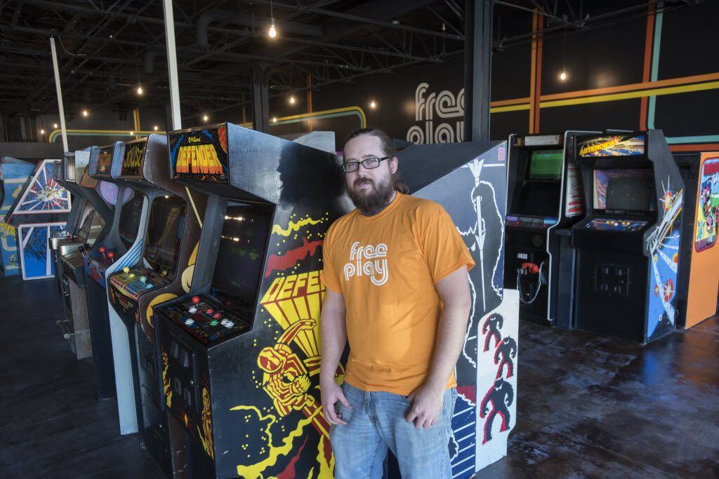 Corey Hyden, owner of Free Play, a retro arcade is set to open in Richardson.  After a $10...