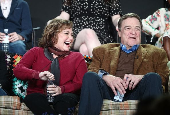 La pareja protagonista de ‘Roseanne’. Foto Getty Images