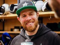 Dallas Stars forward Joe Pavelski speaks on his one-year extension with the Stars after...