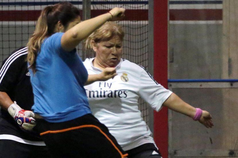 Rosa Sánchez juega con el equipo Lino’s Team en la Big Dreams de Mansfield.
