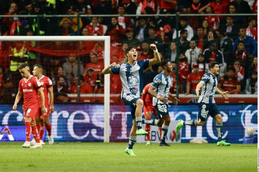 Pachuca goleó al Toluca en el duelo de Ida de la Final del Apertura 2022.
