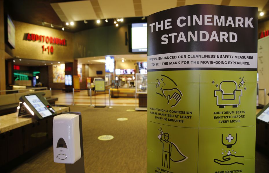 When Cinemark began welcoming movie-goers back to theaters in June 2020, it touted the cleanliness and safety measures put in place as a result of COVID-19.