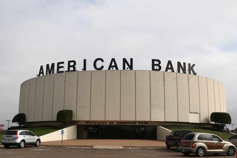 The group Preservation Texas says the round bank on I-35 in Bellmead (just outside Waco) is...