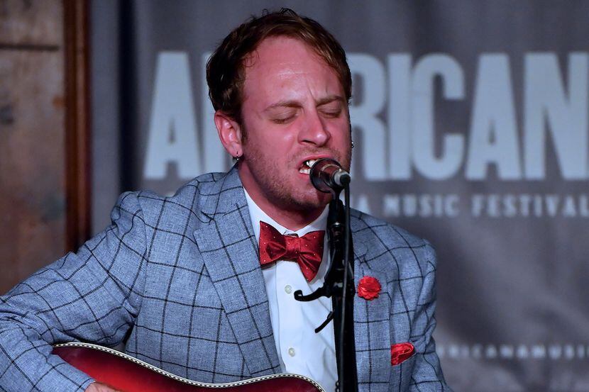 John McCauley of Deer Tick performed during the 18th Annual Americana Music Festival and...