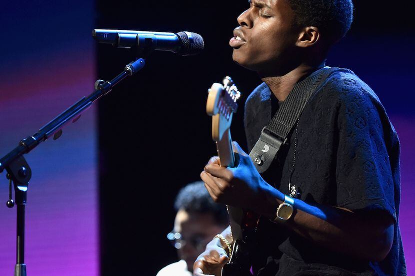 Daniel Caesar performed during Spotify's Secret Genius Awards hosted by NE-YO at The Theatre...