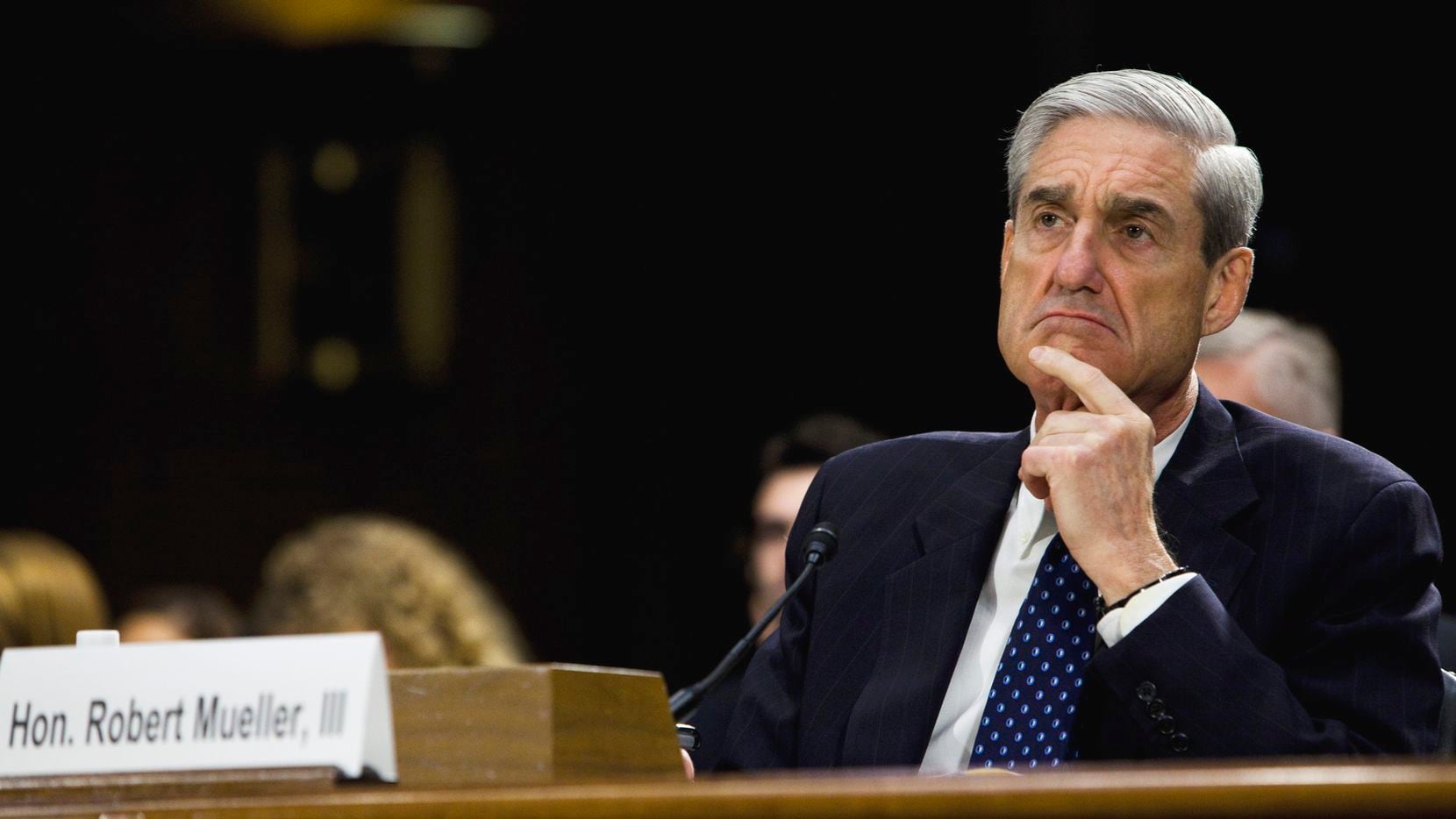 FBI Director Robert Mueller III testifies during a hearing on Capitol Hill, in Washington,...