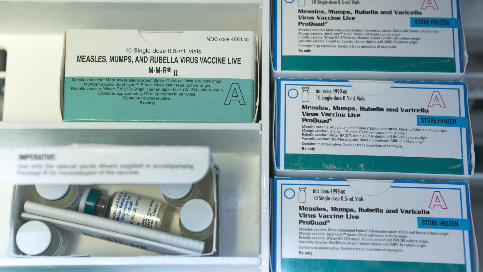 The Centers for Disease Control and Prevention recommends children get two doses of the measles, mumps and rubella vaccine — one between 12 and 15 months and the second between ages 4 and 6 — to be fully protected against measles.
