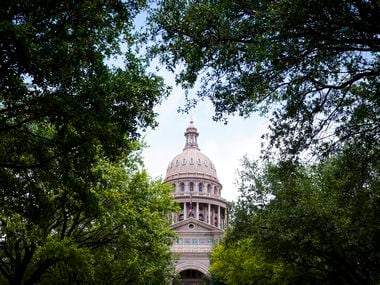 A general view of the Texas Capitol during the 87th Texas legislature on Friday, May 7, 2021, in Austin. (Smiley N. Pool/The Dallas Morning News)
