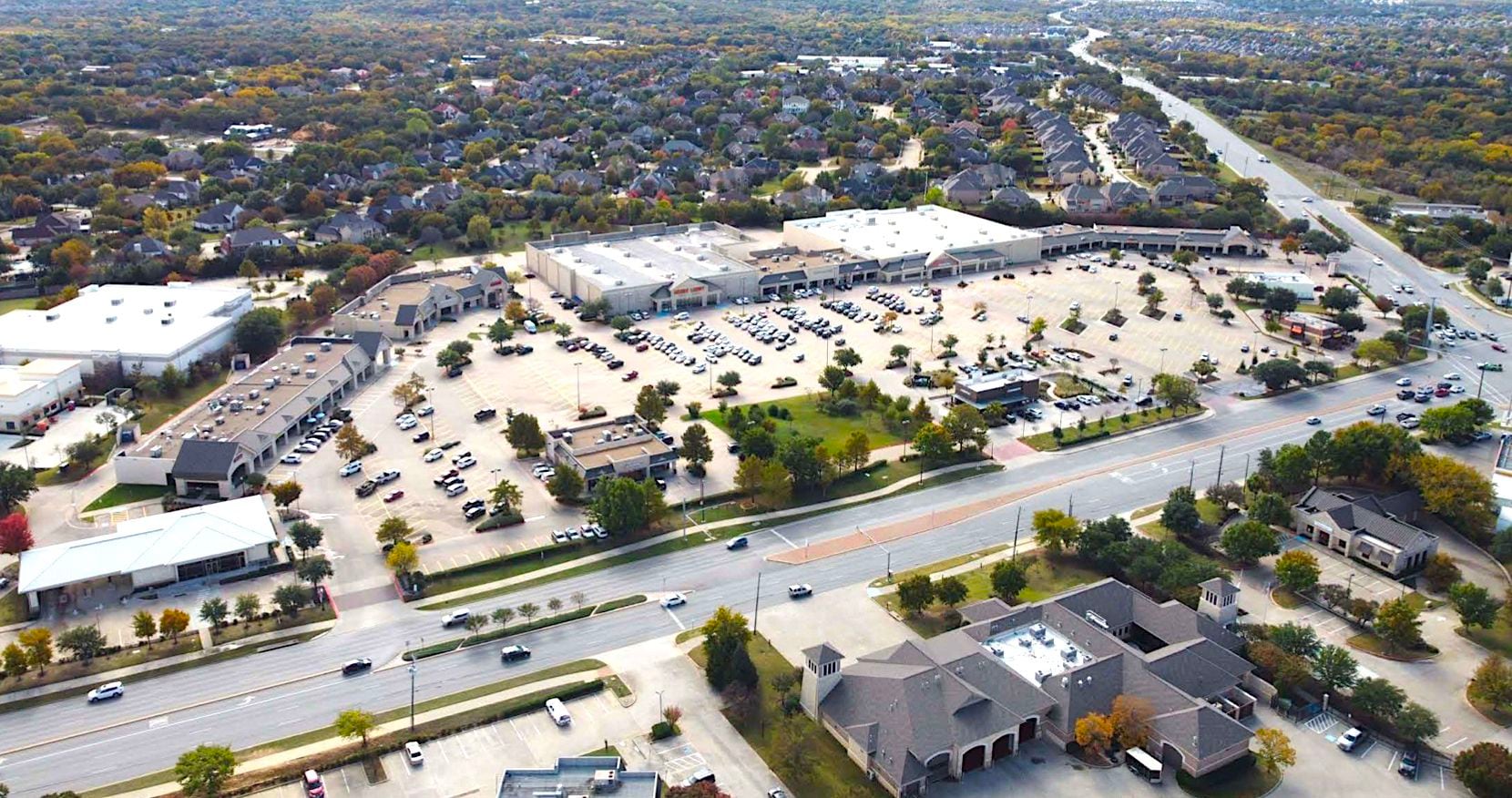 Southlake Marketplace is on Southlake Boulevard south of State Highway 114.