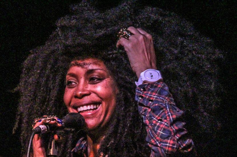 Dallas' own Erykah Badu performed at the 8 year Anniversary of the Jam Session at The...