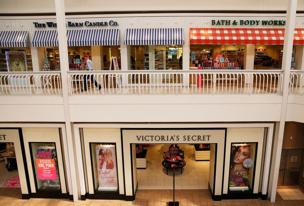 Victoria's Secret, Bath & Body Works, The White Barn Candle Co. and a few other stores...
