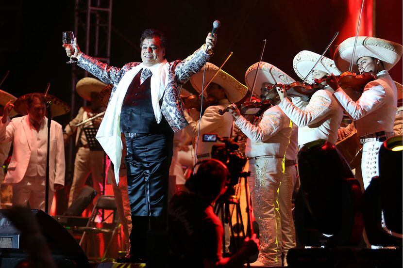 Ayer, el cantante Juan Gabriel se presentó con gran éxito en Los Ángeles./AGENCIA REFORMA
