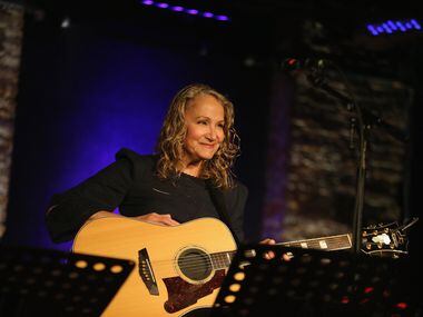 Joan Osborne performs at the "Farewell to Varick Street" show on the final night of City...