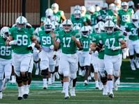 North Texas Mean Green take the field as UNT hosted the University of Alabama Birmingham at...