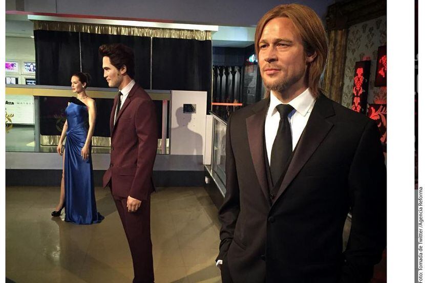 El museo Madame Tussauds de Londres alejó las figuras de los actores Brad Pitt y Angelina...