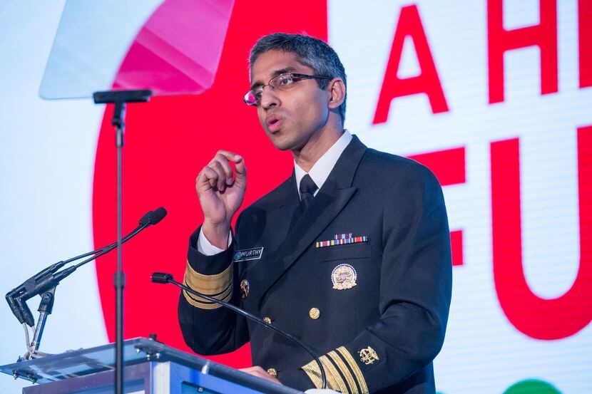 Surgeon General Vivek Murthy speaks about his report calling for a "cultural shift in how we...