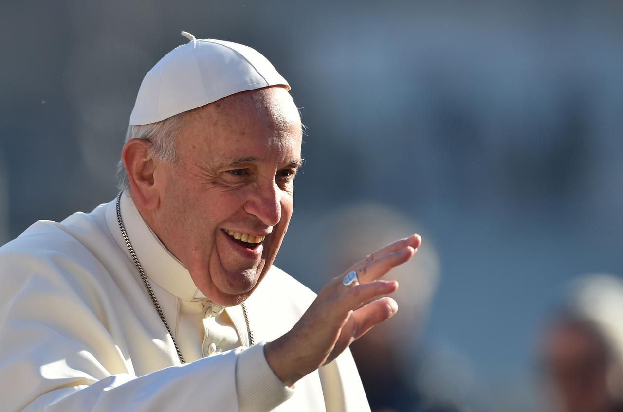 El papa Francisco en una foto de archivo de febrero de 2016