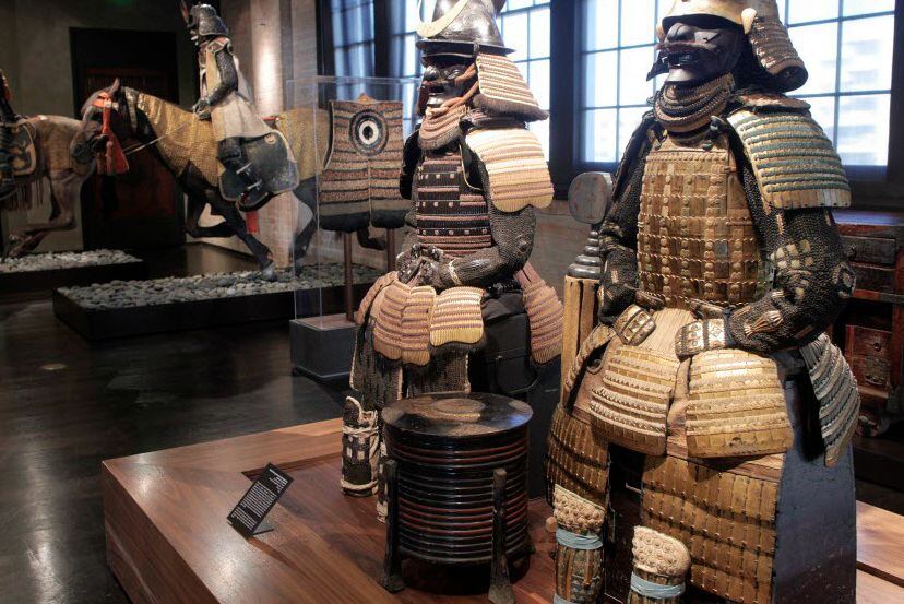 Armor on display at The Samurai Collection, photographed Wednesday June 3, 2015, at The Ann...