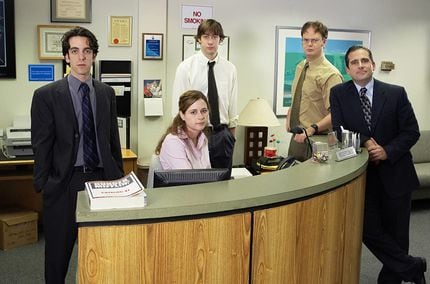 The Office, la versión estadounidense del sitcom, fue protagonizada por Steve Carrell.