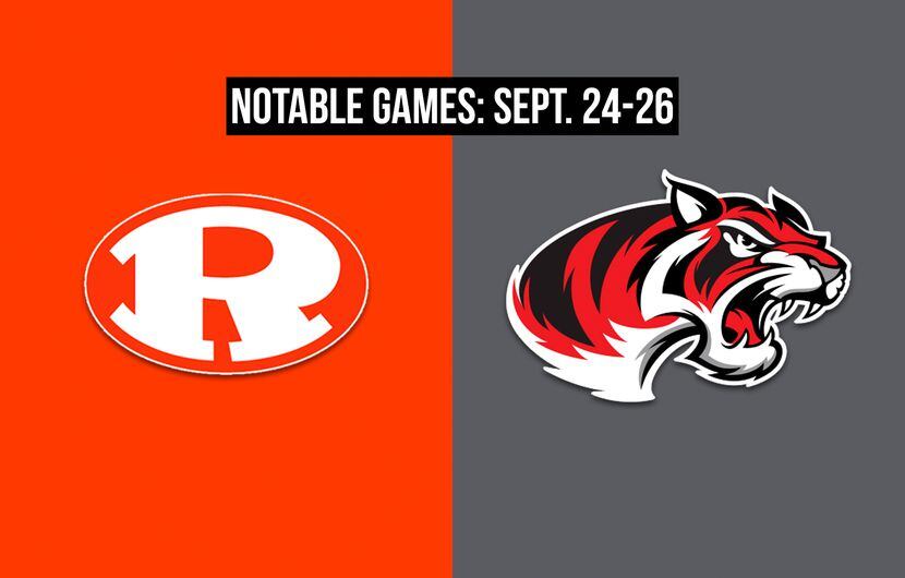 Notable games for the week of Sept. 24-26 of the 2020 season: Rockwall vs. Denton Braswell.