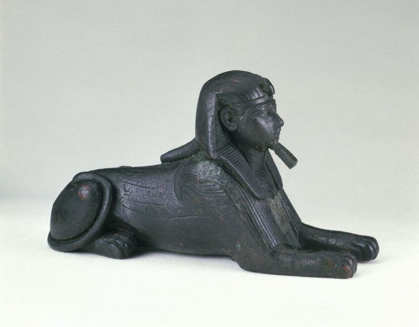 Sphinx of King Sheshenq
c. 945 718 B.C.E.
Bronze, Brooklyn Museum. Charles Edwin Wilbour...