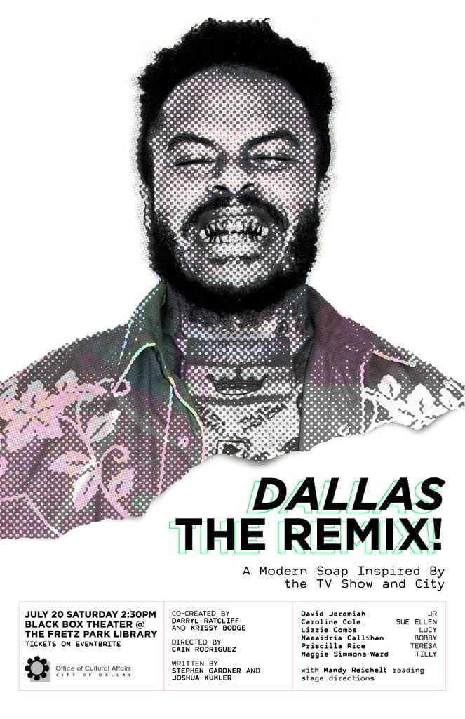 The poster for Dallas The Remix.