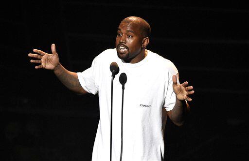 Kanye West fue hospitalizado en Los Ángeles, según medios. AP 
