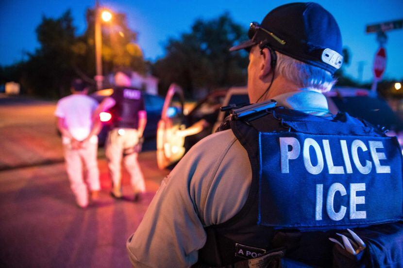 ICE detuvo a 58 personas en operativo realizado la semana pasada. CORTESÍA ICE
