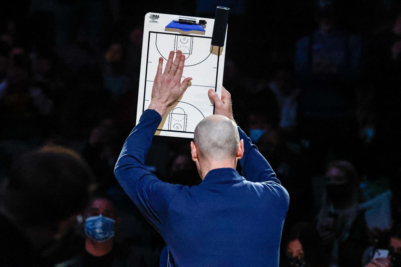 Indiana Pacers coach Rick Carlisle during before a game against the Dallas Mavericks at the American Airlines Center in Dallas on Saturday, January 29, 2022.