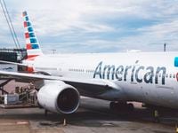 A Boeing 777 for American Airlines.