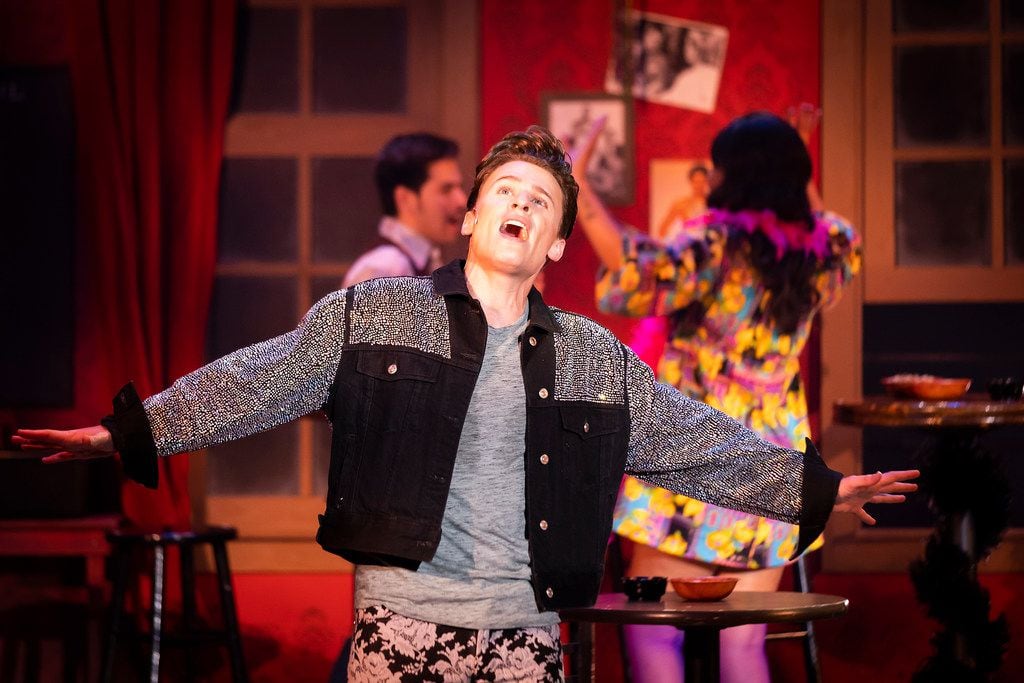 Los Angeles actor Blake McIver stars as fashion designer Wes in Uptown Players' production...