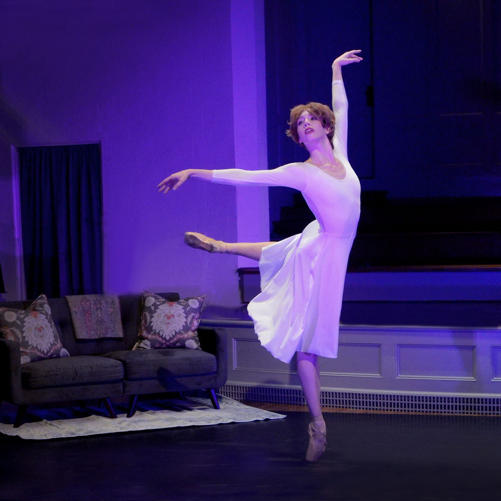 Mackenna Pieper portrayed Della in Pegasus Contemporary Ballet artistic director Diana...