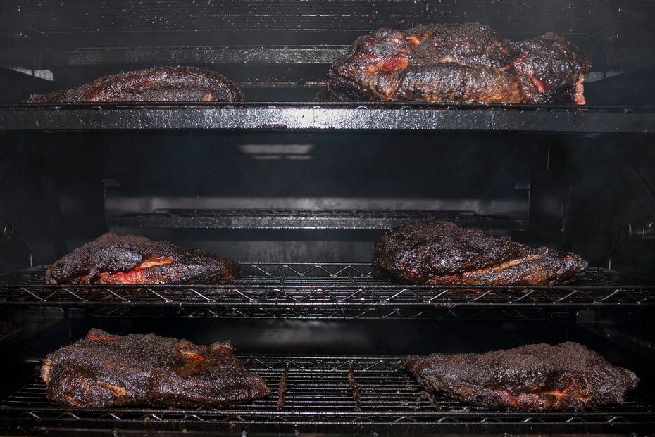 All of the meats at Peggy Sue's Market and Catering are smoked on an Old Hickory placed...