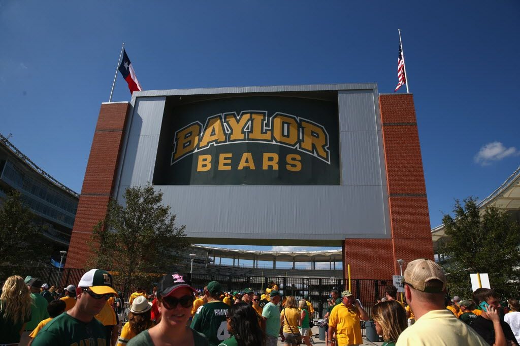 McLane Stadium before a Baylor football game against SMU in 2014.