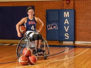 Zoe Voris, a sophomore at The University of Texas at Arlington, will represent the U.S. in the Paralympics, which begin today in Tokyo.