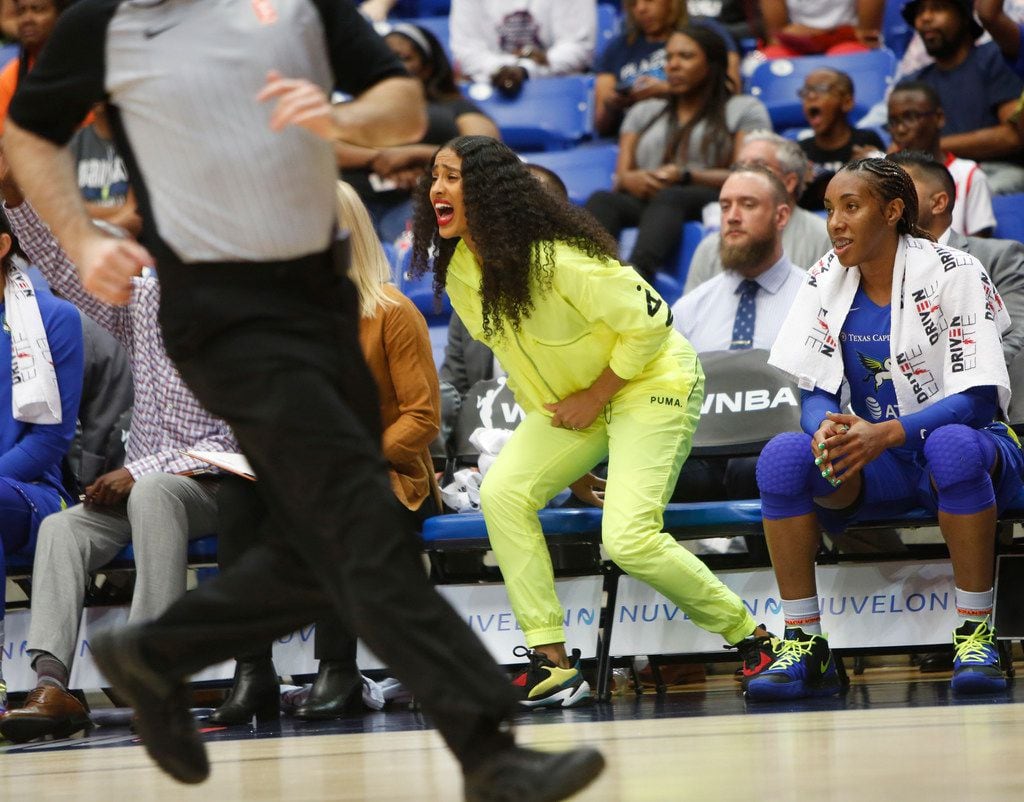 Dallas Wings guard Skylar Diggins-Smith doesn't have to be in the starting lineup to be in...